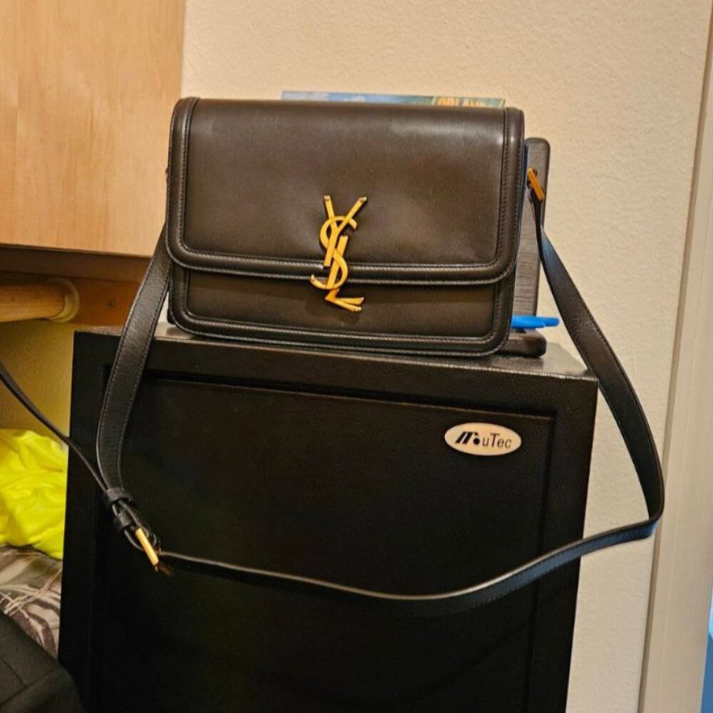 Yves Saint Laurent Solferino Leather Bag